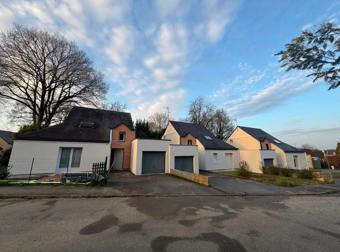 Façade isolée par l'extérieur — après travaux
