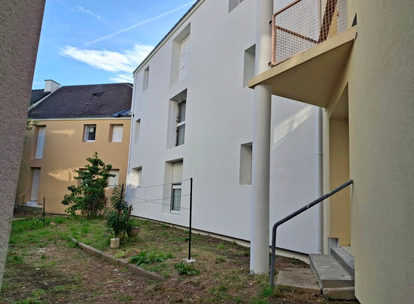 Façade isolée et rénovée — après travaux