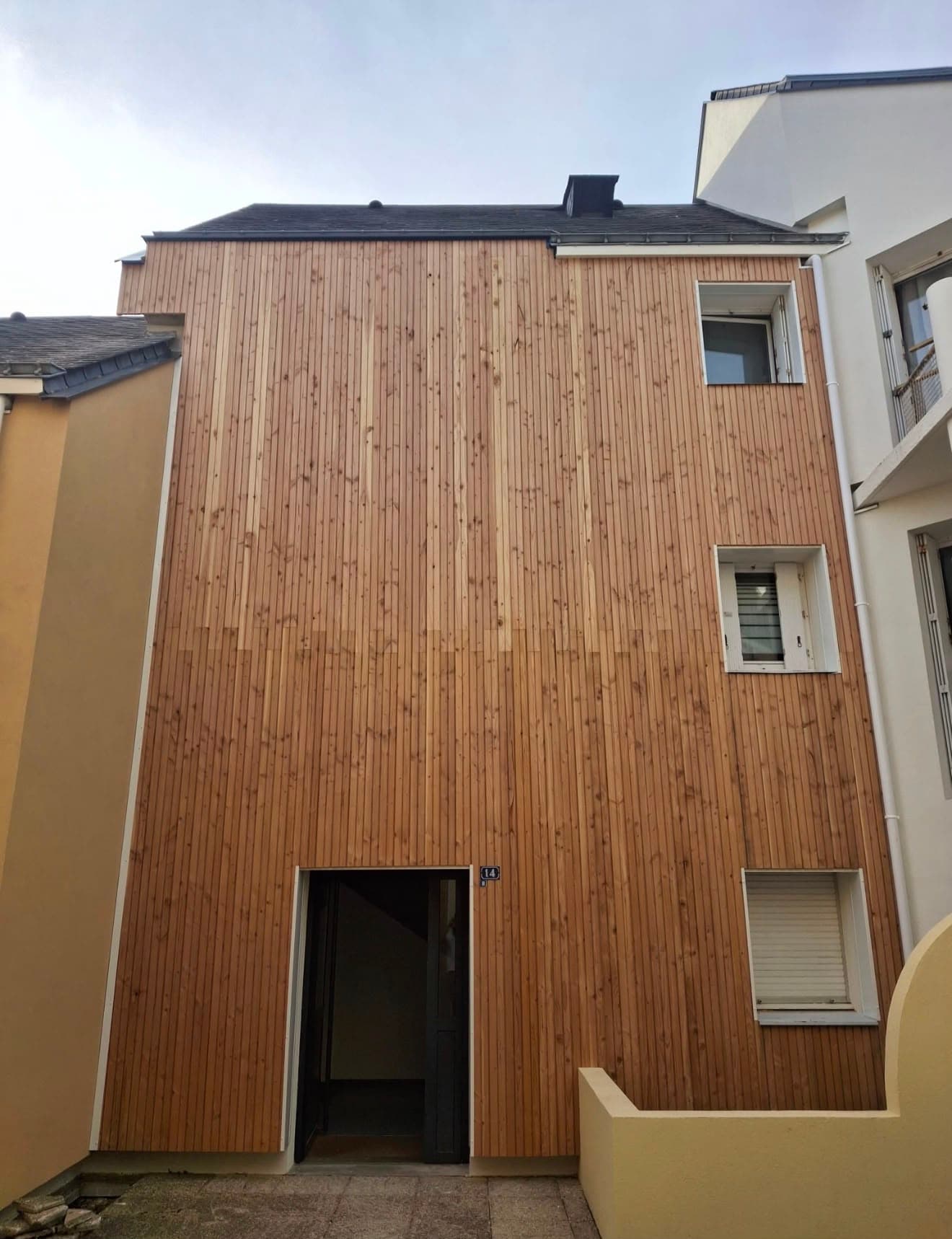 Bardage bois ventilé — après travaux
